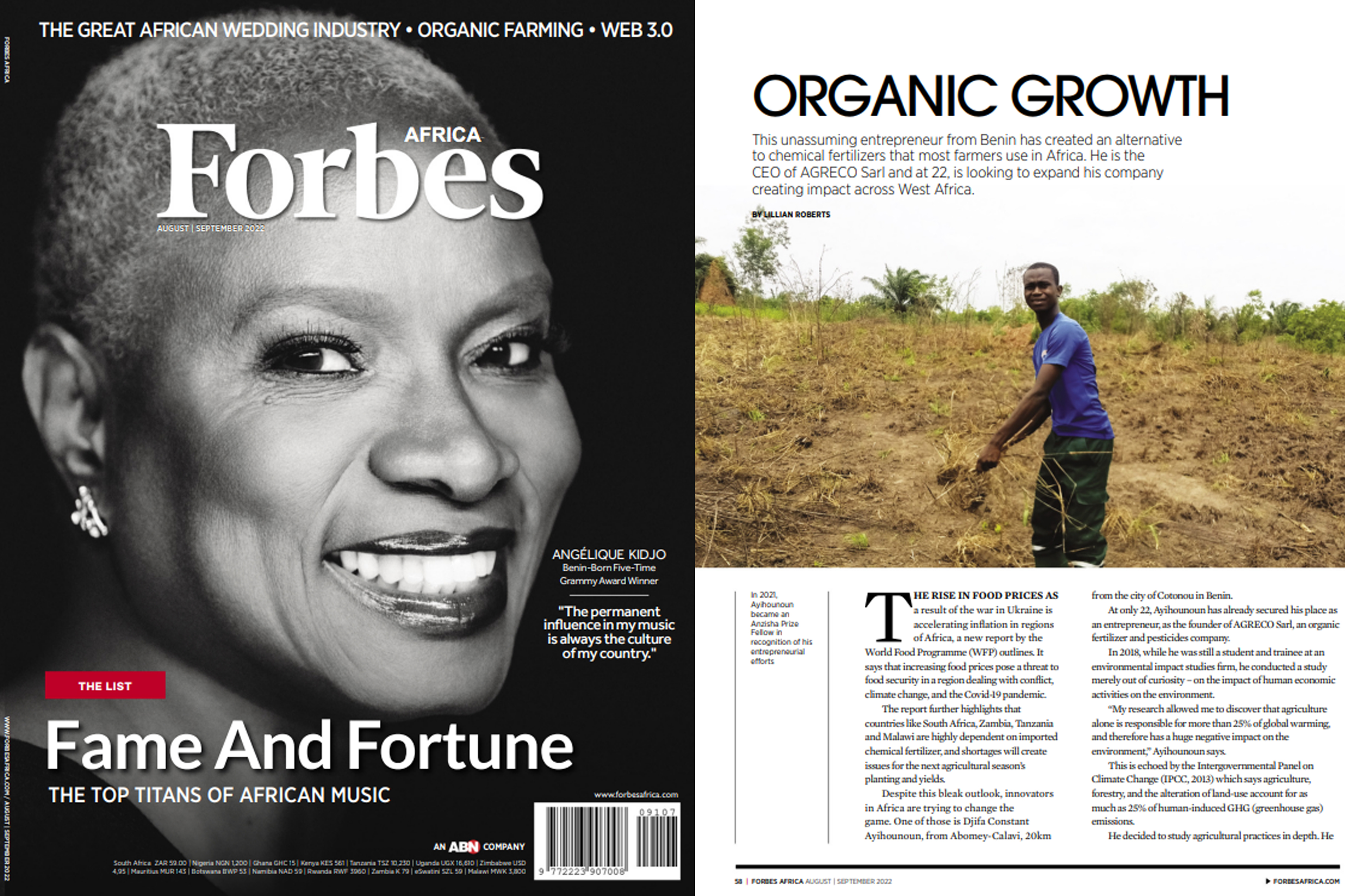 Organic Growth: Meet The 22-Year-Old Farmer-CEO From Benin